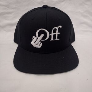 Black and White Logo Cap Brand New
